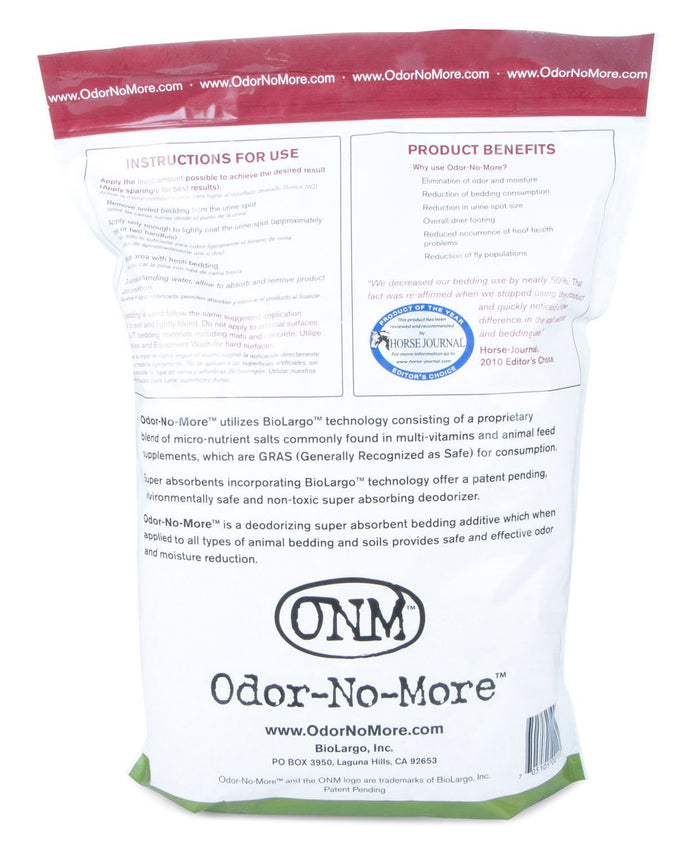 Odor - No - More Deodorizing Absorbent Bedding Additive, 5 lbs - ETHA2 - 2