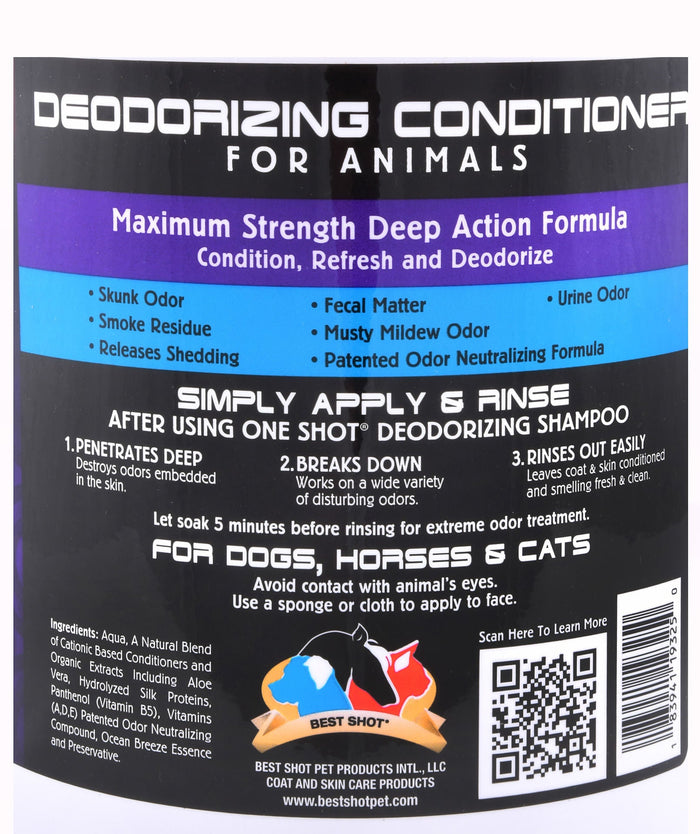 One Shot Deodorizing Conditioner - BSPBR - Gallon One Shot Deodorizing Conditioner - 4