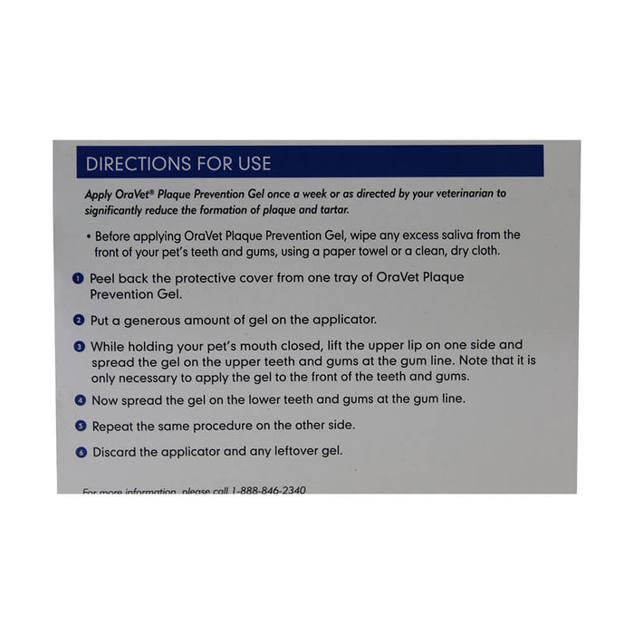 OraVet Plaque Prevention Gel, 8 ct - 018MER-01 - 3