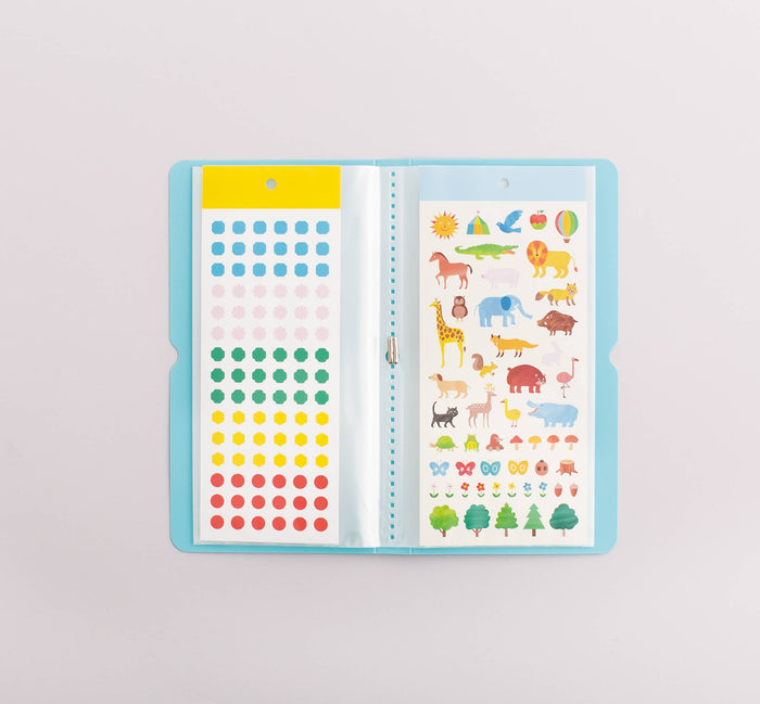 OTONA Sticker File for Sticker Sheets |  Light Blue