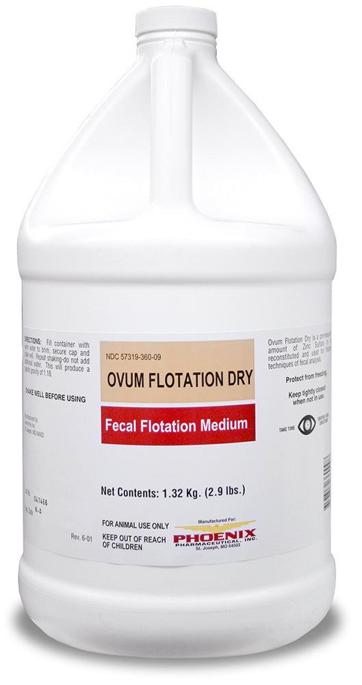 Ovum Flotation Dry Fecal Float - 014008-OV - 1 Gallon - 1
