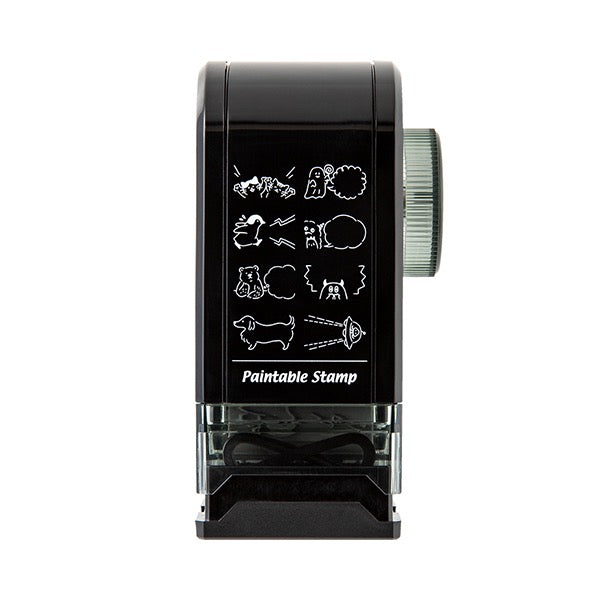 Paintable Rotating Stamp | Animal Speech Bubble