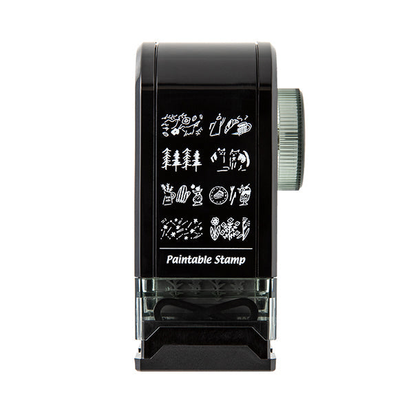 Paintable Rotating Stamp | Connection (purple)