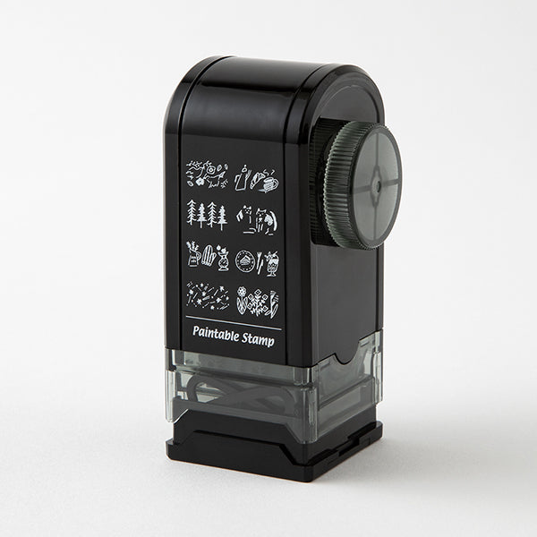 Paintable Rotating Stamp | Connection (purple)