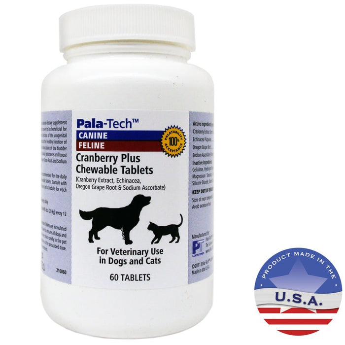 Pala - Tech Cranberry Plus Chewable Tablets, 60 ct - 015PAL02-60 - 60 Chewable Tablets - 1