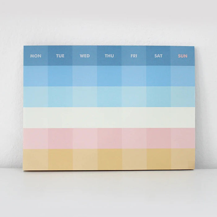Paperways Palette Weekly Deskpad A Bigger Splash