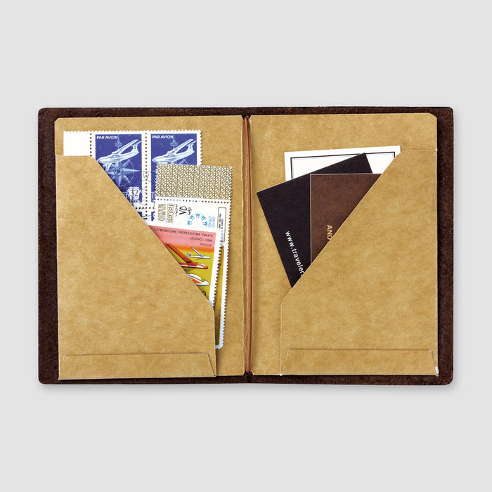 Passport Size - 010 Kraft Paper Folder Notebook