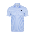 Penn State Semi-Spread Collar Polo Blue Houndstooth