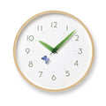 Perch Clock - Ruri - Butterfly