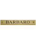 Personalized Engraved Beveled Brass Halter Plates - DYAAY - 3" x 1/2" Beveled Brass Halter Plate - 1