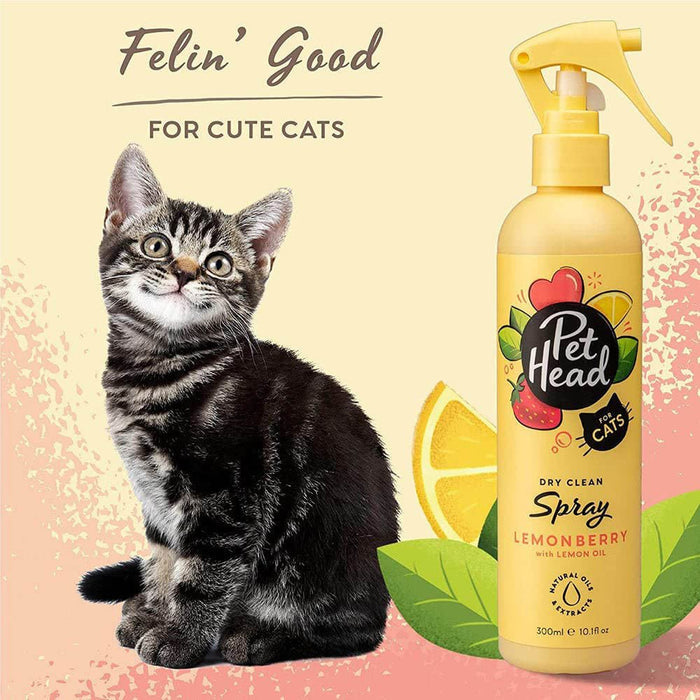 Pet Head Felin' Good Nourishing Cat Deodorant Spray, 10.1 oz - TCANN - 3