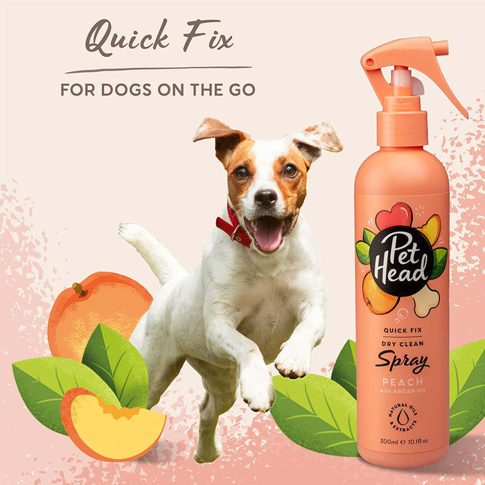 Pet Head Quick Fix Spray, 10.1 oz - TCANB - 10.1oz - Peach - 3