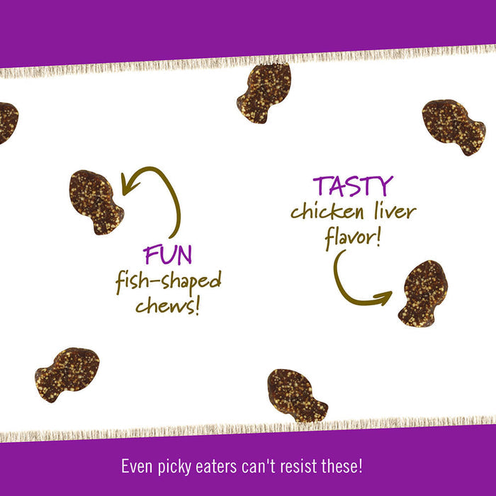 Pet Naturals L - Lysine Chews for Cats, 60 ct - 1ZL1 - Chicken Liver - 60 Chews - 3