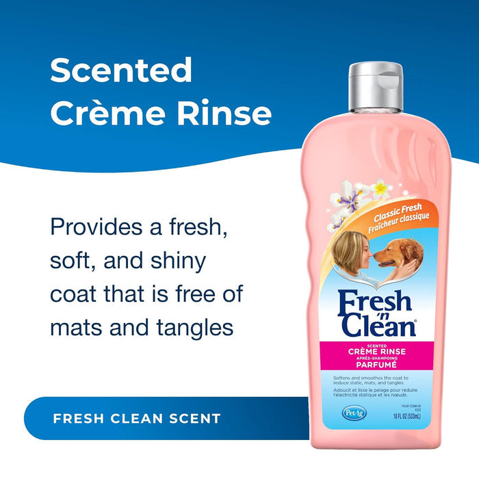 Fresh `n Clean Creme Rinse, Classic Fresh, 18 oz - 013TRP-5865 - Pink - Fresh Clean Scent - 18 oz - 2