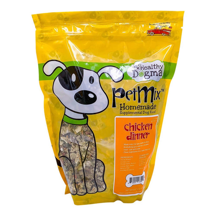 PetMix Chicken Dinner, 2 lb Bag - 030HD-5318 - Chicken - 2lbs - 1