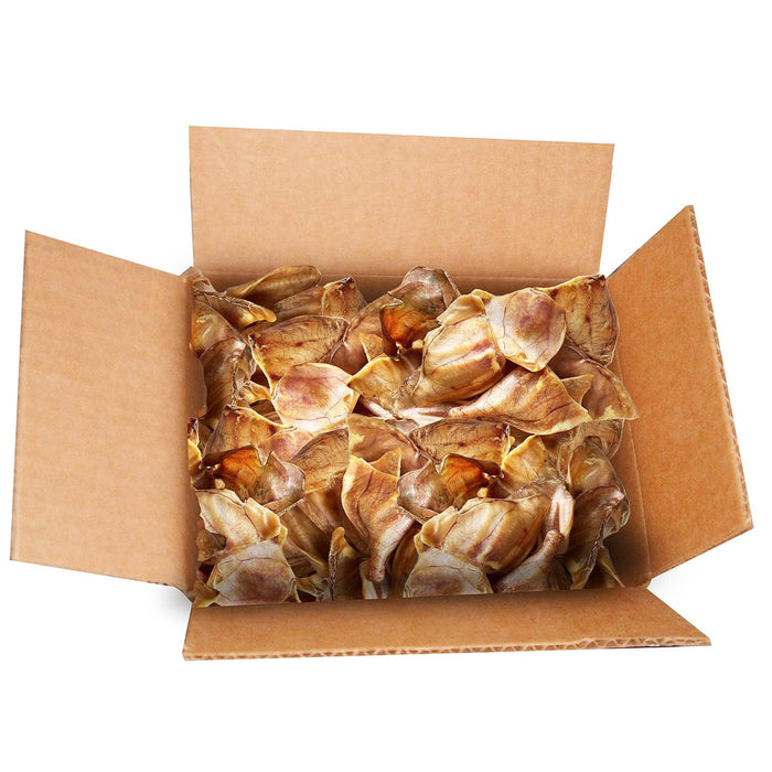 Gaines Family Farmstead Pig Ears Natural Dog Treats, 100 Pack Case - PCUAN - Natural - 100 count - Pork - 3