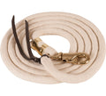 Pima Cotton Horse Leads - 121Q7 - Lead with Brass Plated Bull Snap - 1