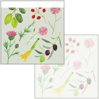 Plants Memo Pad by Aya Iwashima