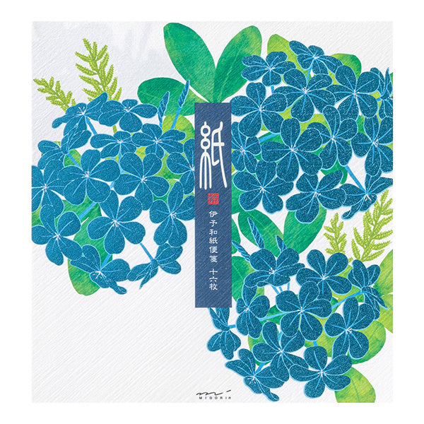 Plumbago Washi Letter Pad