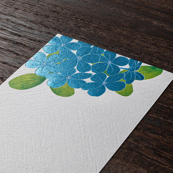Plumbago Washi Message Pad