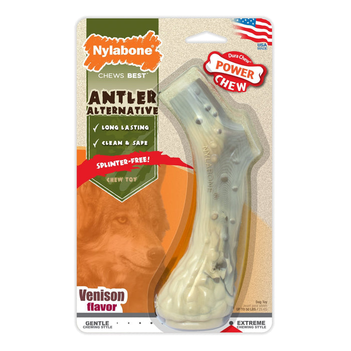 Power Chew Antler, Venison, Large/Giant, Up to 50 lbs - N9Z4 - Venison - Large/Giant - 1