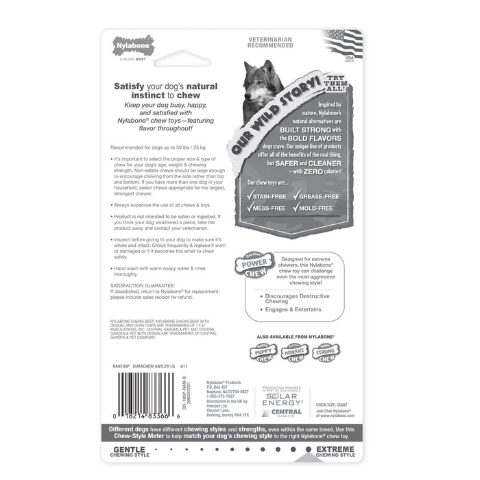 Power Chew Antler, Venison, Large/Giant, Up to 50 lbs - N9Z4 - Venison - Large/Giant - 2