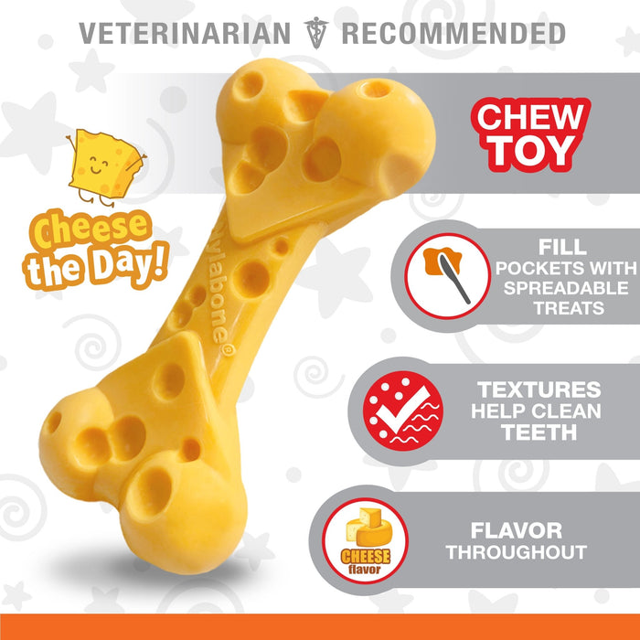 Power Chew Cheese Dog Toy, X - Large/Souper, 50+ lbs - N9ZF - Cheese - X - Large/Souper - 5