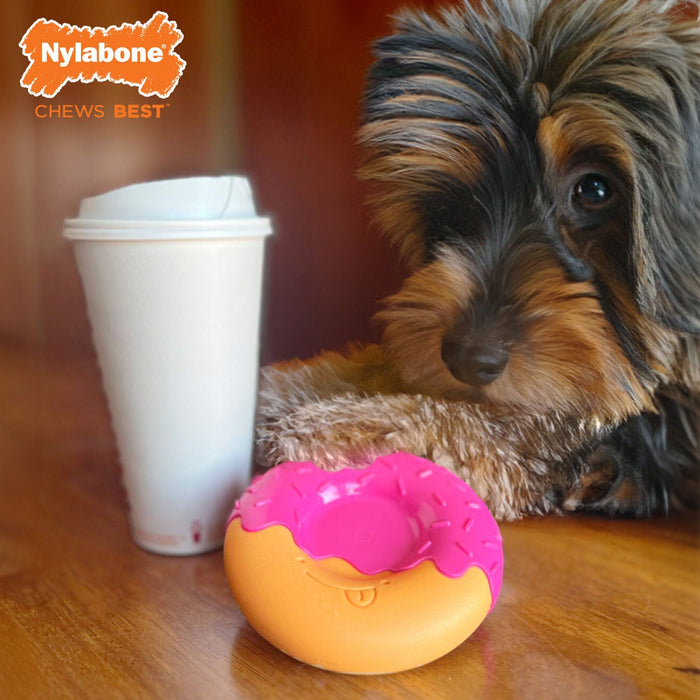 Power Chew Donut Dog Toy, Bacon Glazed - N9ZK - Medium/Wolf - 6