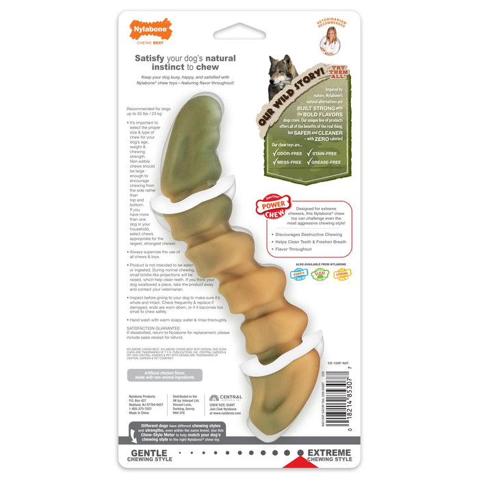 Power Chew Gator Tail, Chicken, Large/Giant, Up to 50 lbs - N9Z5 - Chicken - Large/Giant - 2