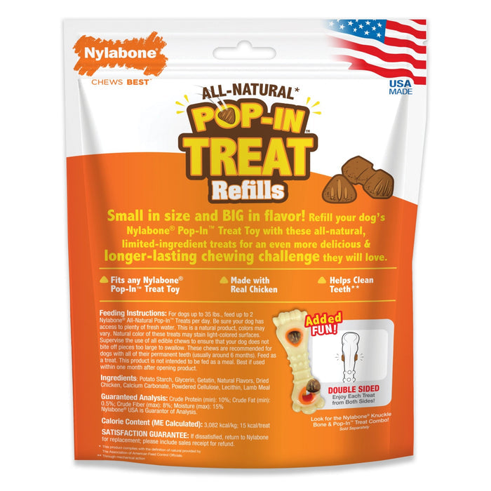 All - Natural Pop - In Dog Treat Refills, Chicken, All Sizes, 30 ct - N9117 - Chicken - 30ct - 2