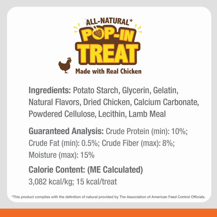 All - Natural Pop - In Dog Treat Refills, Chicken, All Sizes, 30 ct - N9117 - Chicken - 30ct - 4