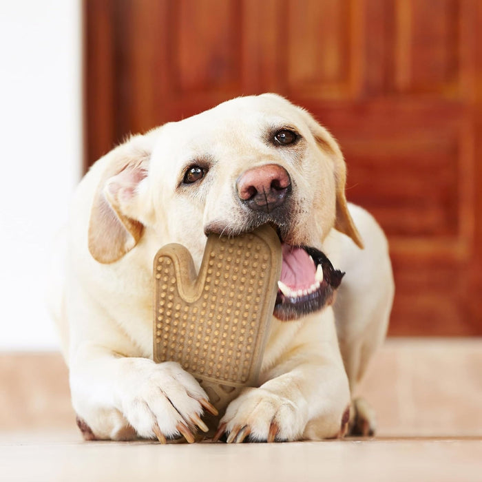 Powerbone Oven Mitt Dog Chew Toy for Power Chewers, 7" - 022TPB-1352 - Meaty - 4