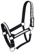 Premium Nylon Draft Halter With Overlay - JTIZF - Black - 1