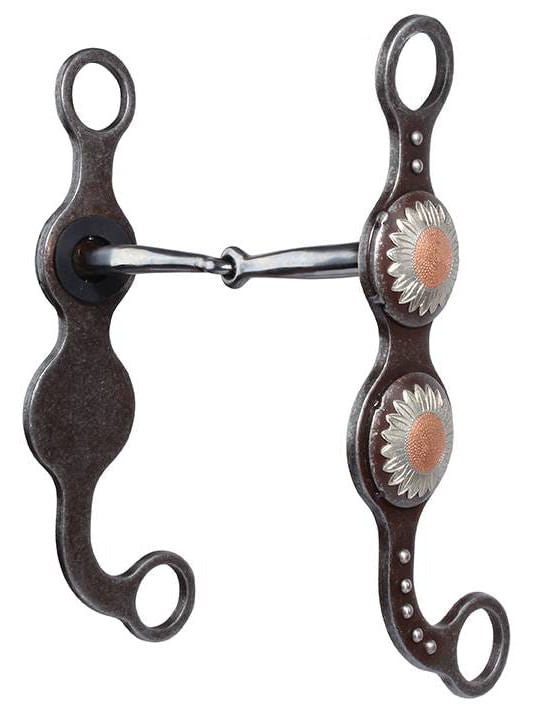Professional’s Choice Smooth Snaffle Sunflower Bit - PL14P5 - Stainless Steel - 1