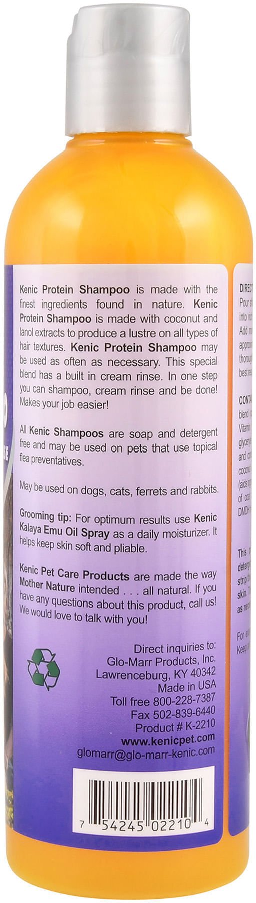 Protein Enriched Pet Shampoo - G7AC - 17 oz - 2