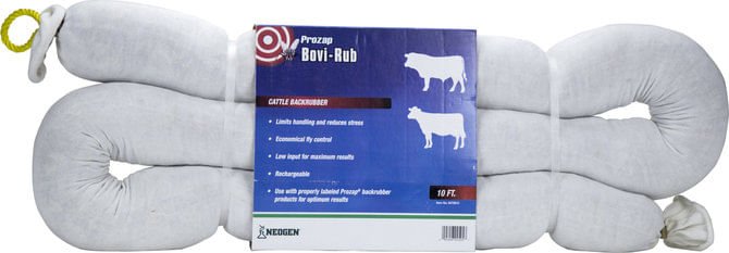 Prozap Bovi - Rub Cattle Rub BackRubber Fly & Pest Control - NE15 - 10 ft - 1