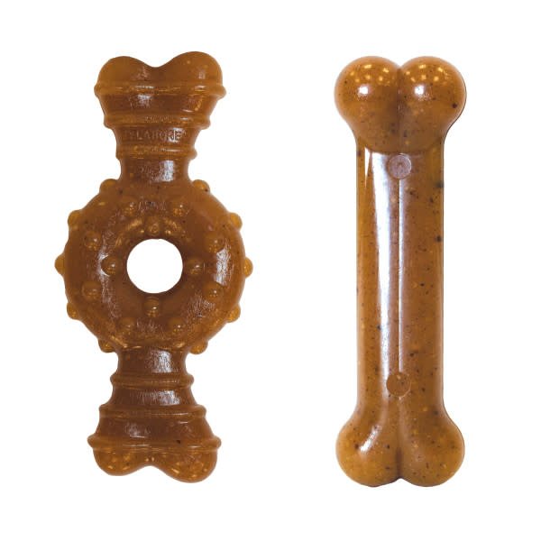 Puppies Teething Chew Ring Bone - N9ZX - X - Small/Petite - Chicken|Flavor Medley - 4