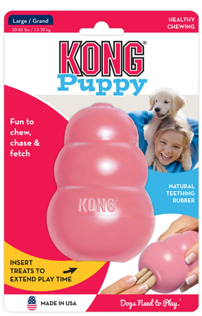 Puppy Kong, Large (4") / Assorted (Pink or Blue)