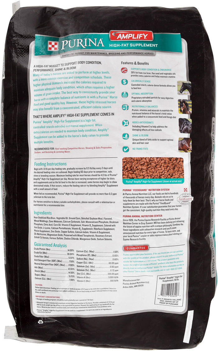 Purina Amplify - PANDS - 50 lbs - 2
