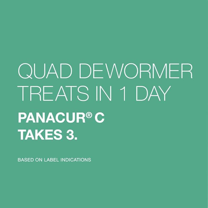 Quad Dewormer Chewable Tablets for Dogs - E8A0 - 2 pack - Medium - 7