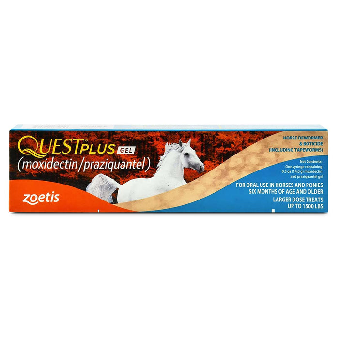 Quest Plus Gel Horse Dewormer - F7Q3 - Single Pack - 1