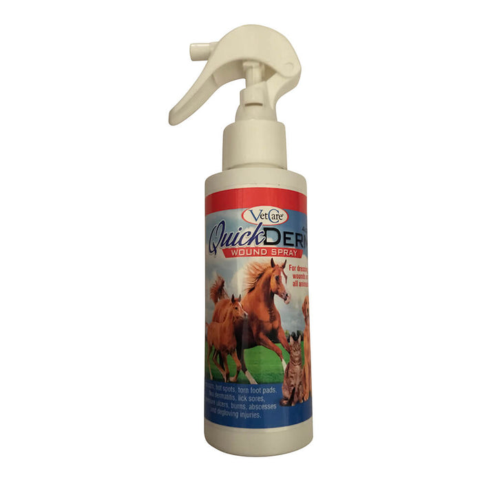 QuickDerm Wound Spray for Animals, 4 oz - 014QD-04S - Opaque - 4 oz - 1