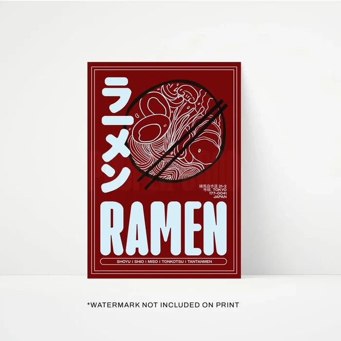 Ramen Print | 11x14