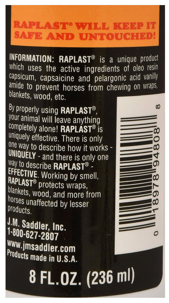 RapLast Horse Blanket & Wrap Protector Spray - JMR1 - 8 oz Spray - 3