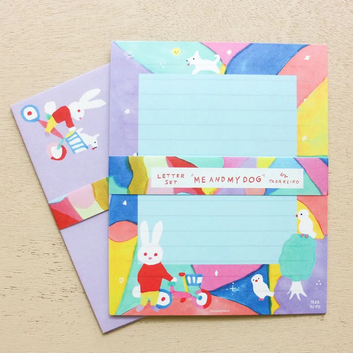 Reiko Tada Me and My Dog Letter Set