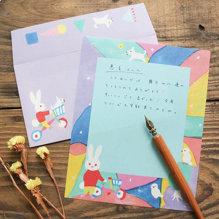 Reiko Tada Me and My Dog Letter Set