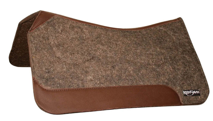 Reinsman Wool Nesting Saddle Pad, 30" x 30" - RD1J2 - Brown - 30" x 30" - 1