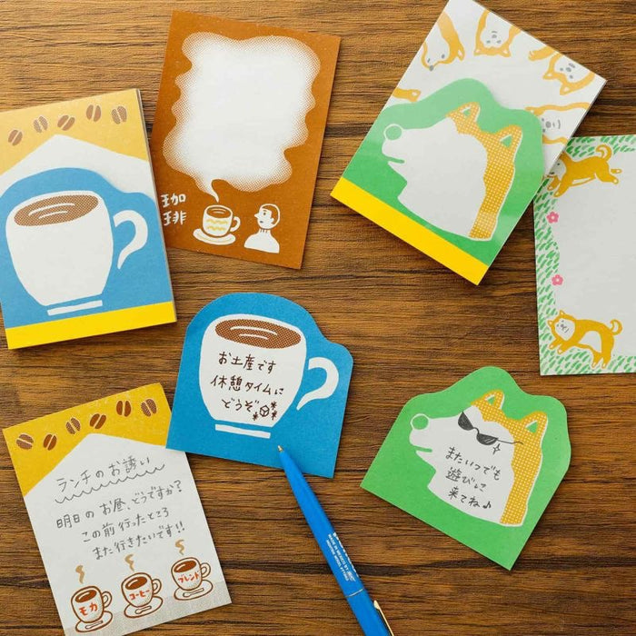 Retro Memo Pad - Coffee