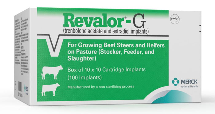 Revalor - G Implants, Box of 10 x 10 Cartridges (100 Implants) - I6R1 - 100 Dose - 1