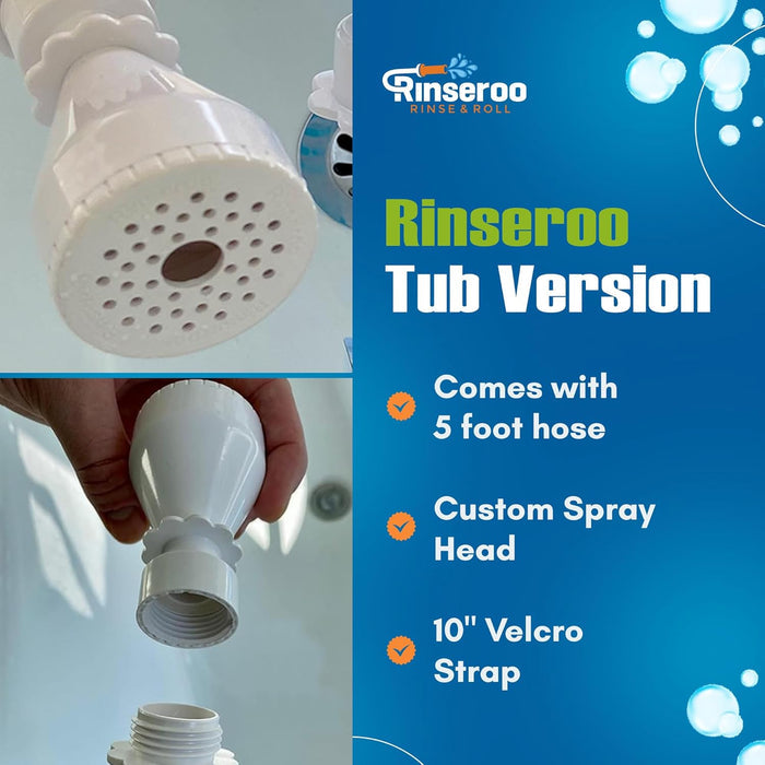 Rinseroo Shower Hose for Pet Bathing - LN21 - Rinseroo Blue - 4